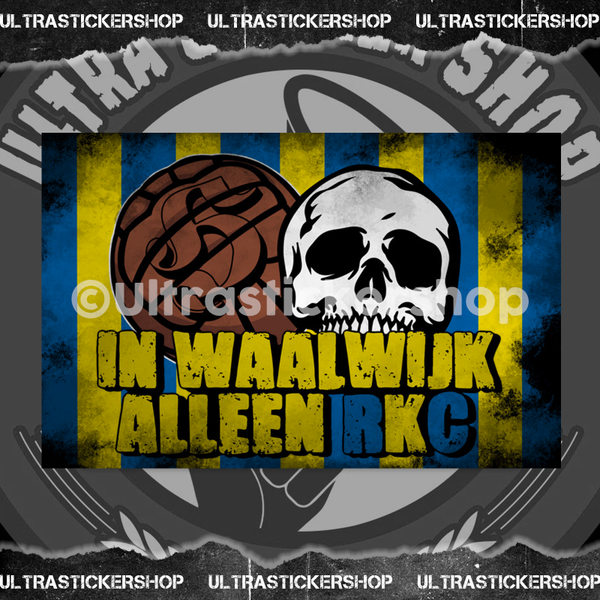 In Waalwijk alleen RKC Flag