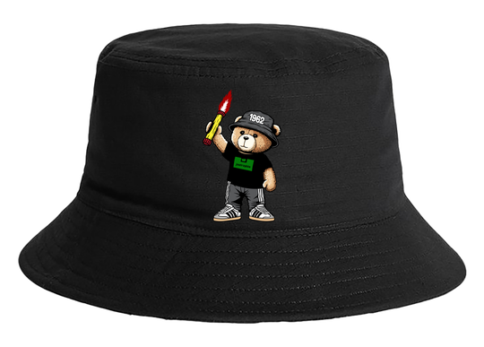 Jastrzebie 1962 bear bucket hat