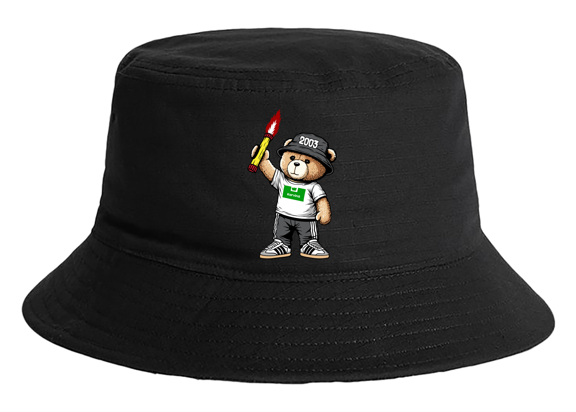 Karvina 2003 bear bucket hat