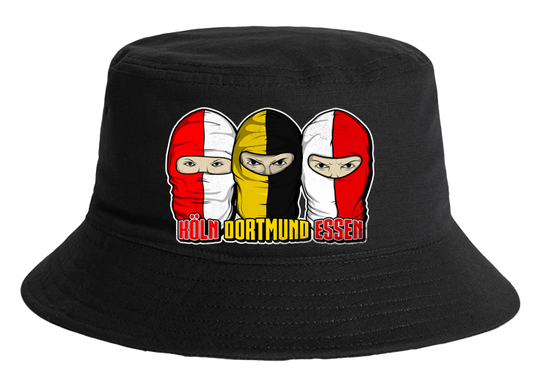 Köln X Dortmund X Essen bucket hat
