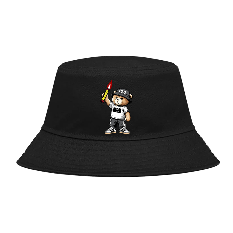 Leuven 2002 bear bucket hat