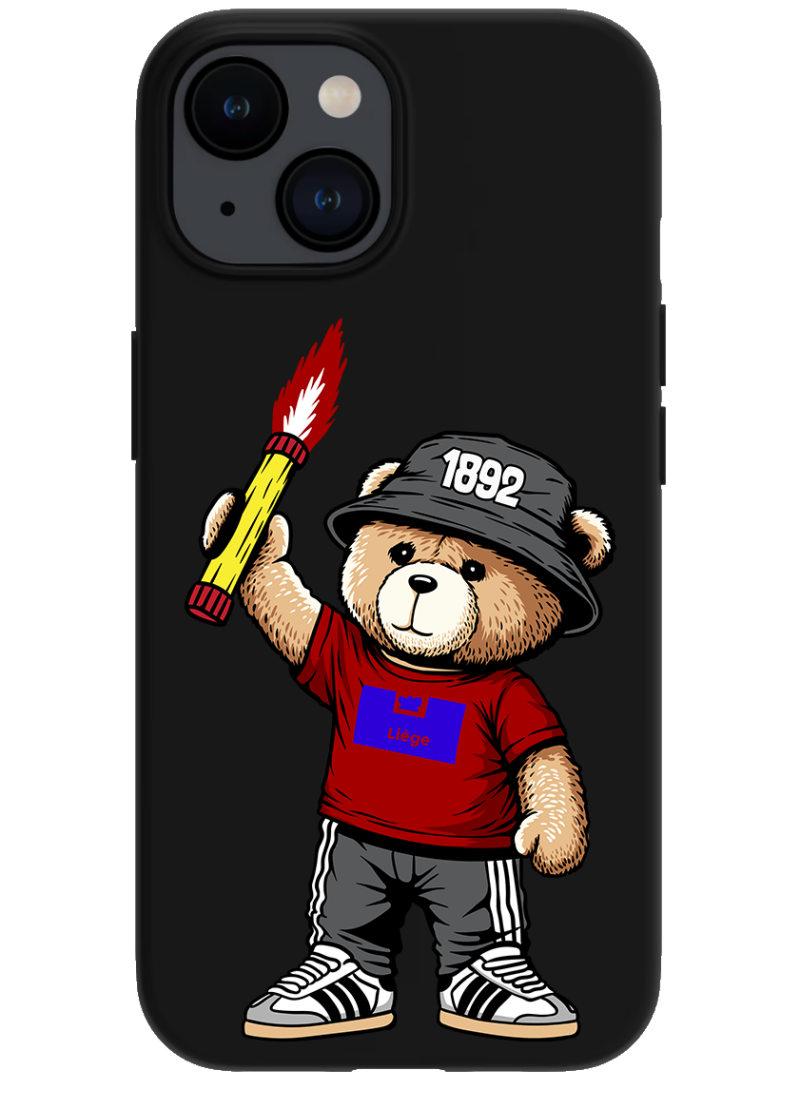 Liège 1892 bear iPhone case