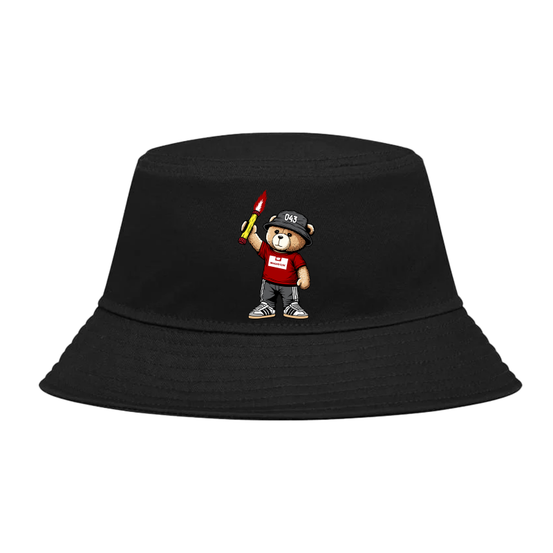Maastricht bear bucket hat