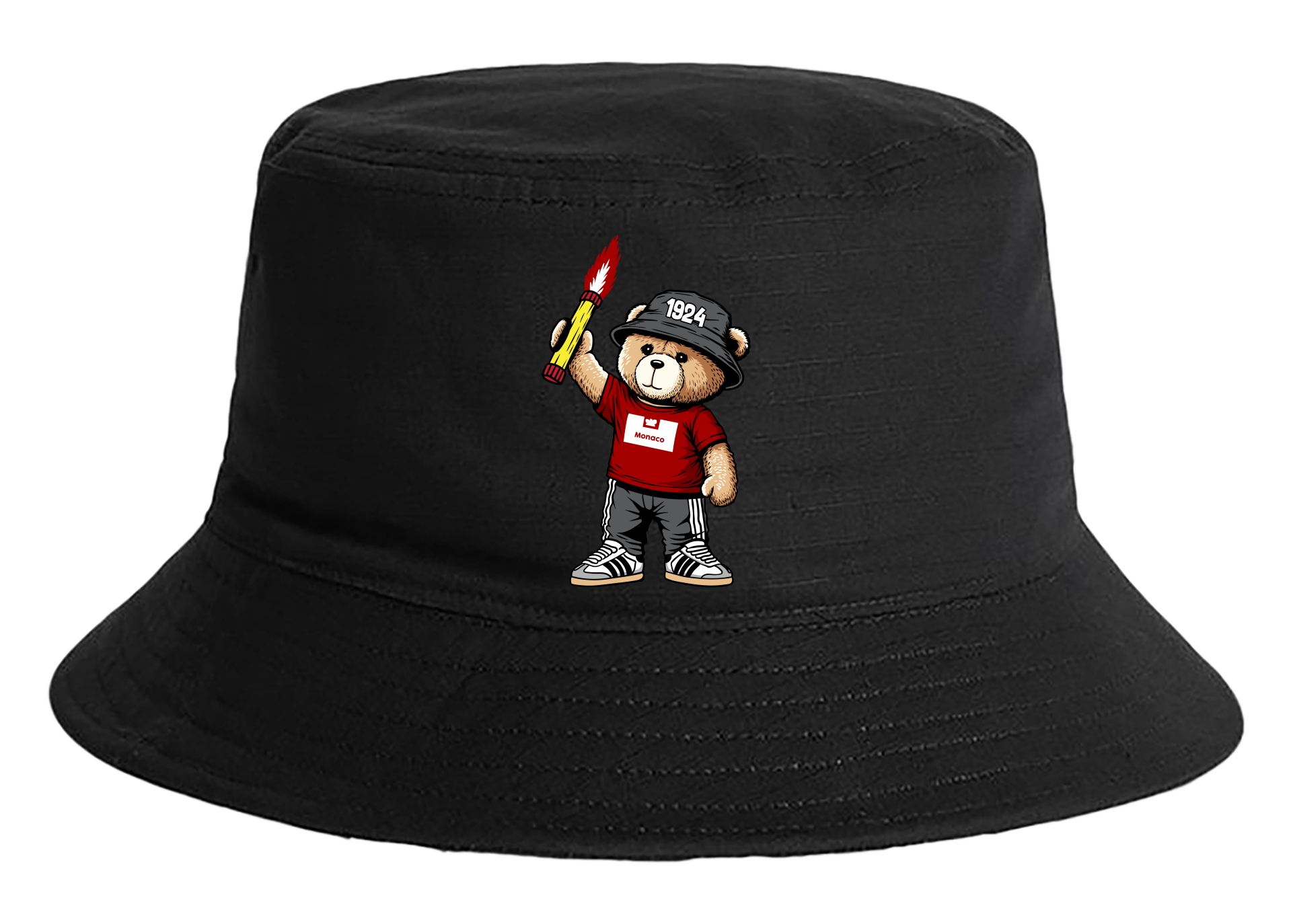 Monaco 1924 bear bucket hat