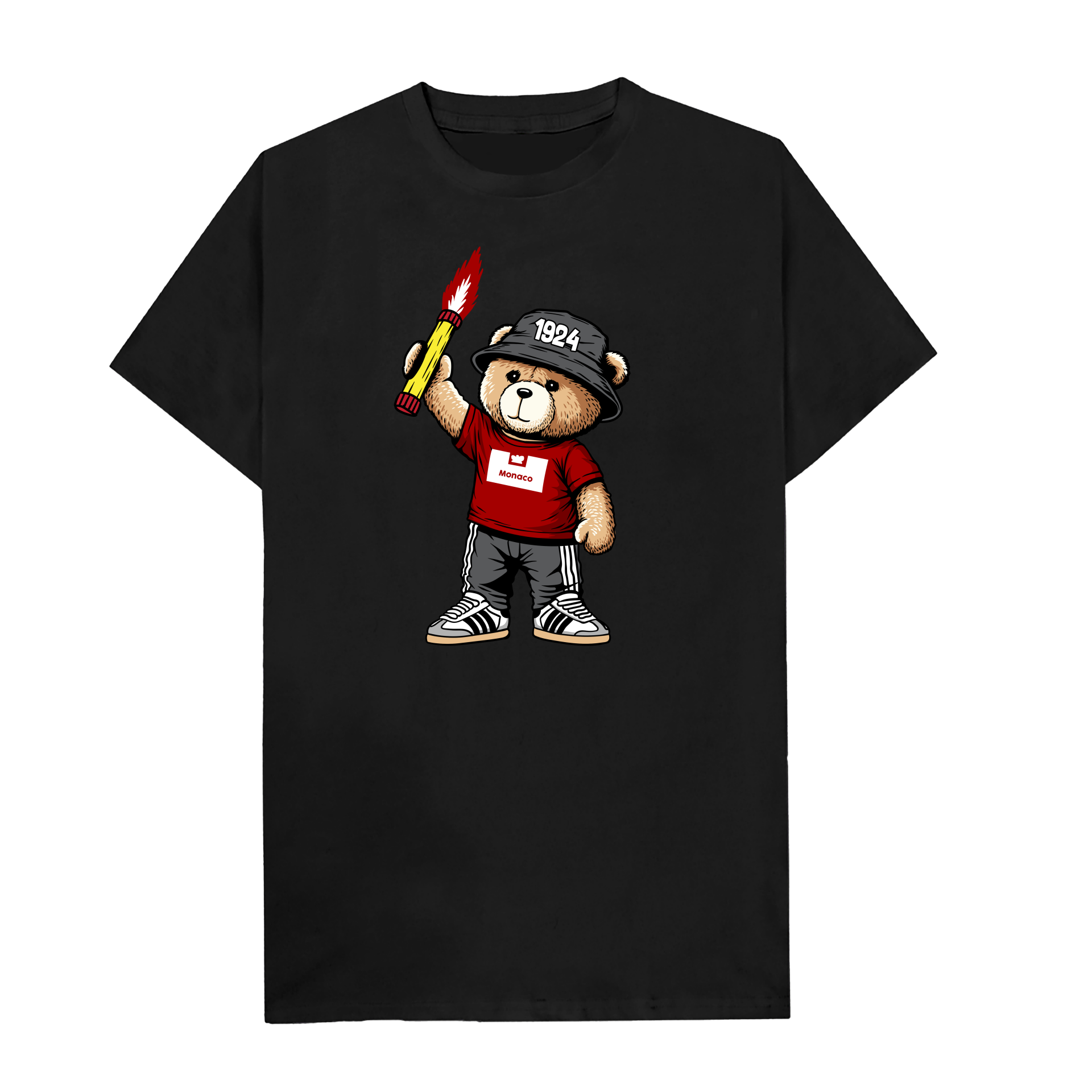 Monaco 1924 bear t-shirt