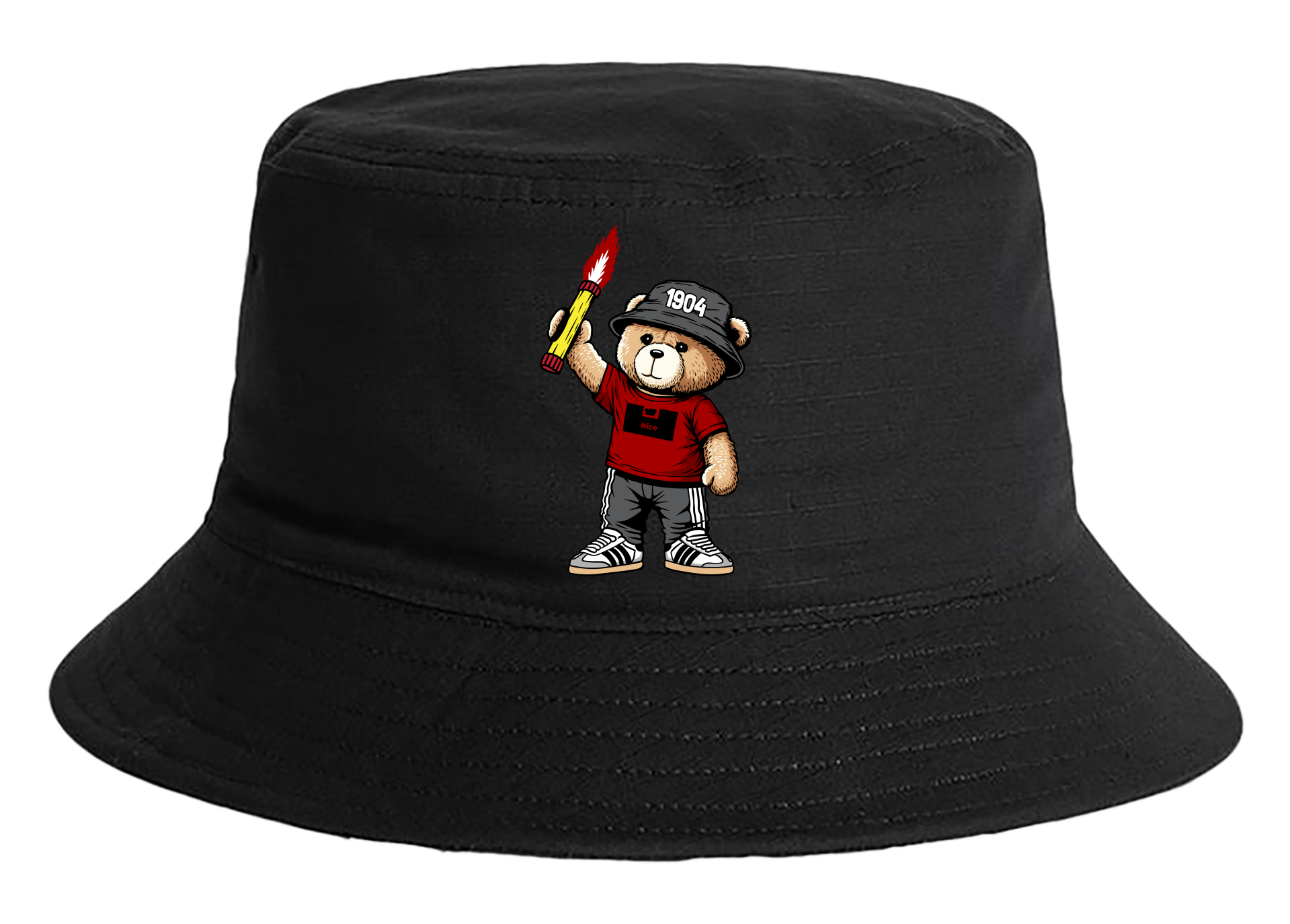 Nice 1904  bear bucket hat