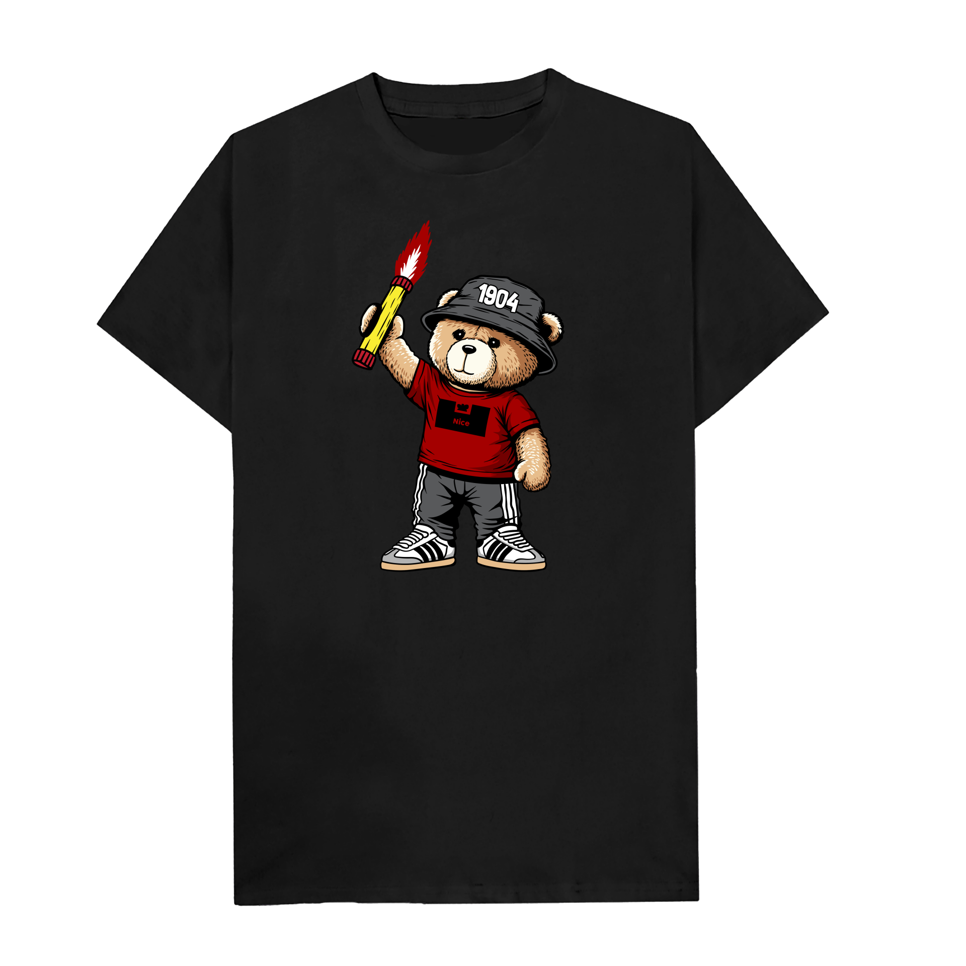 Nice 1904 bear t-shirt