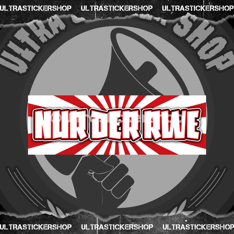 Nur der RWE Flagge