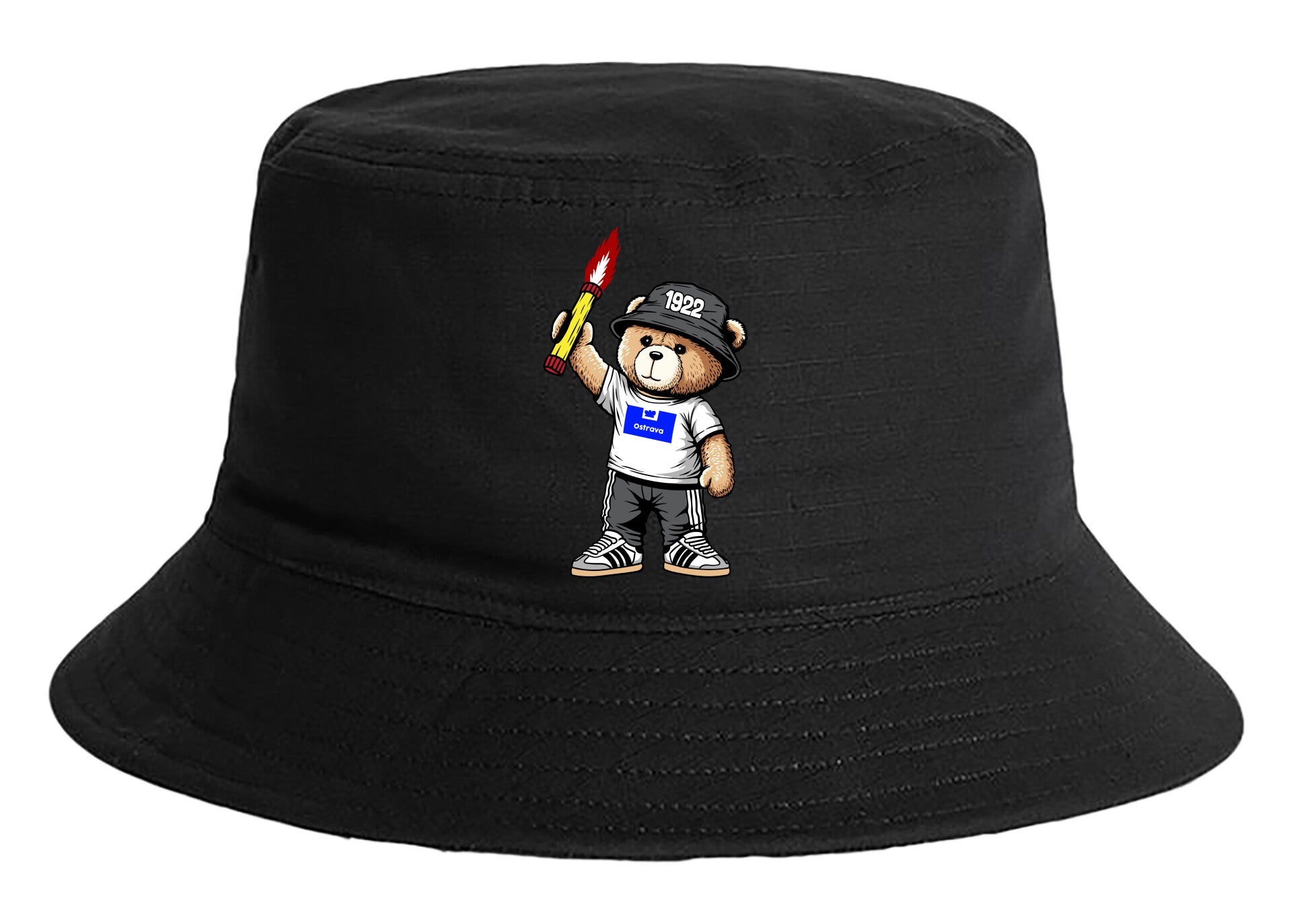 Ostrava 1922  bear bucket hat