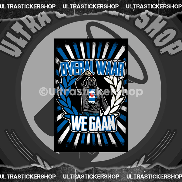 Overal waar we gaan Flag