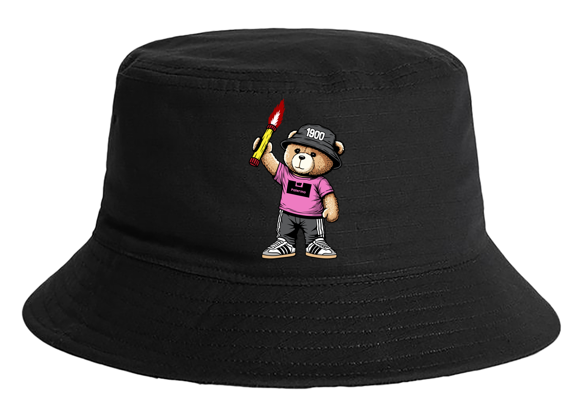Palermo 1900 bear bucket hat