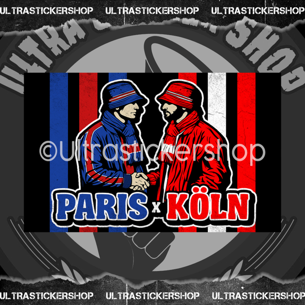 Paris X Köln Flag