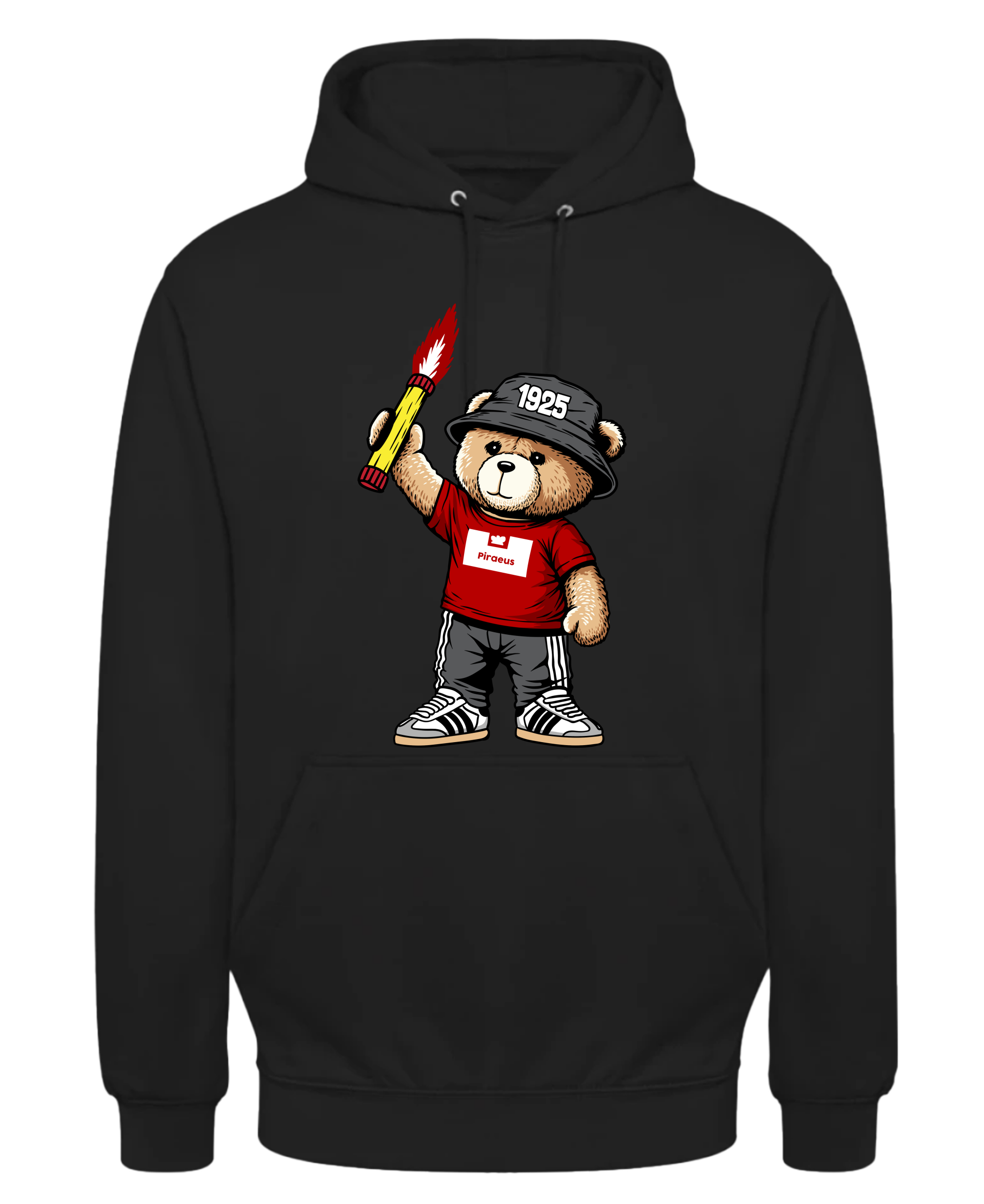 Piraeus 1925 bear hoodie