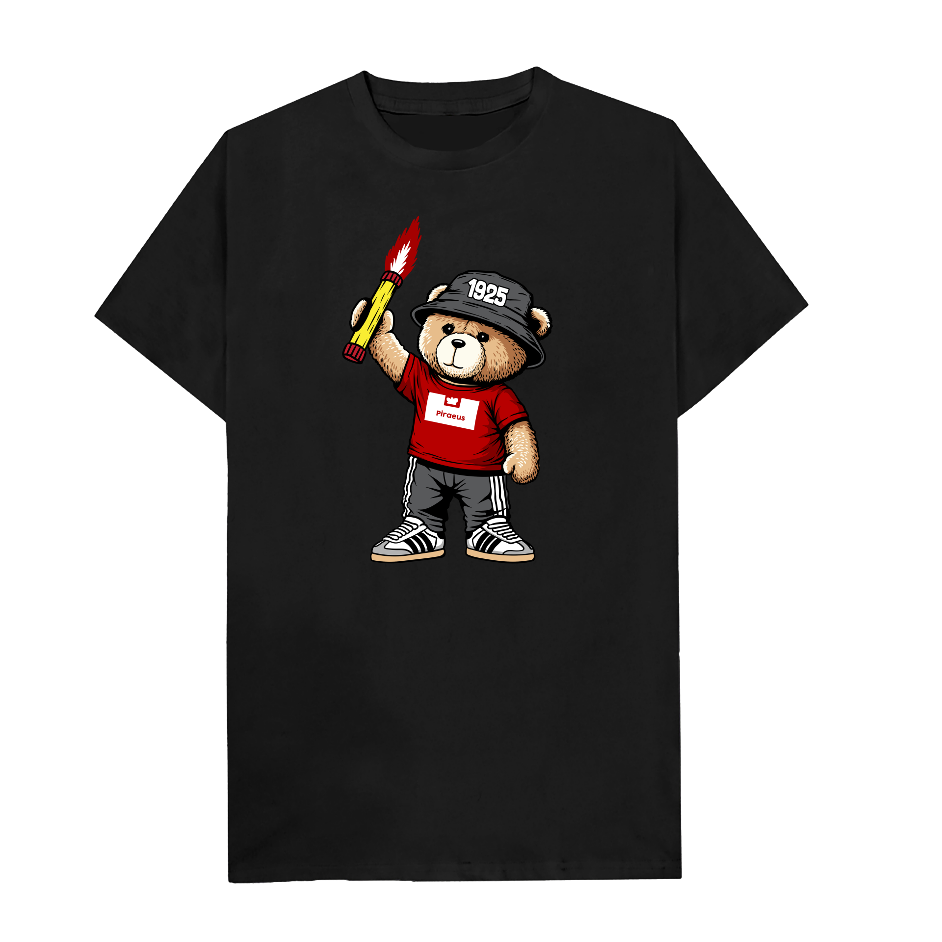 Piraeus 1925 bear t-shirt