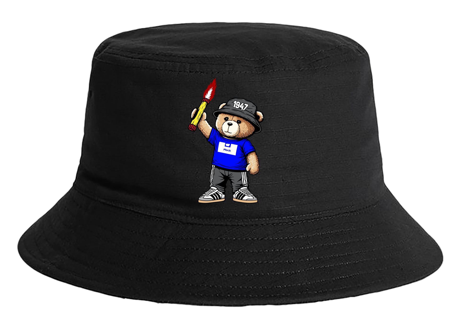 Plock 1947 bear bucket hat
