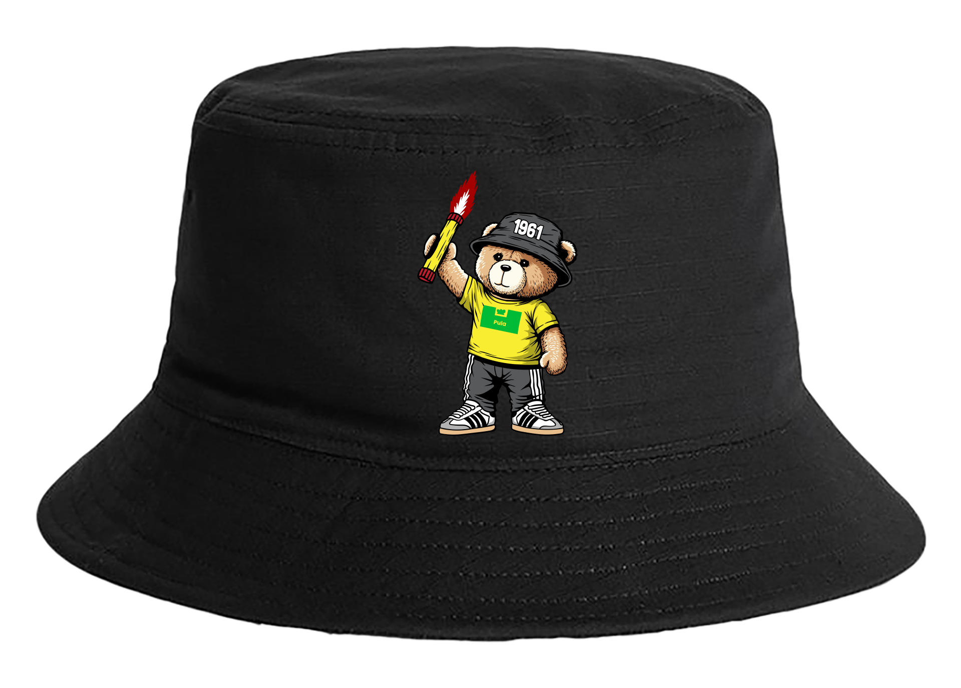 Pula 1961 bear bucket hat