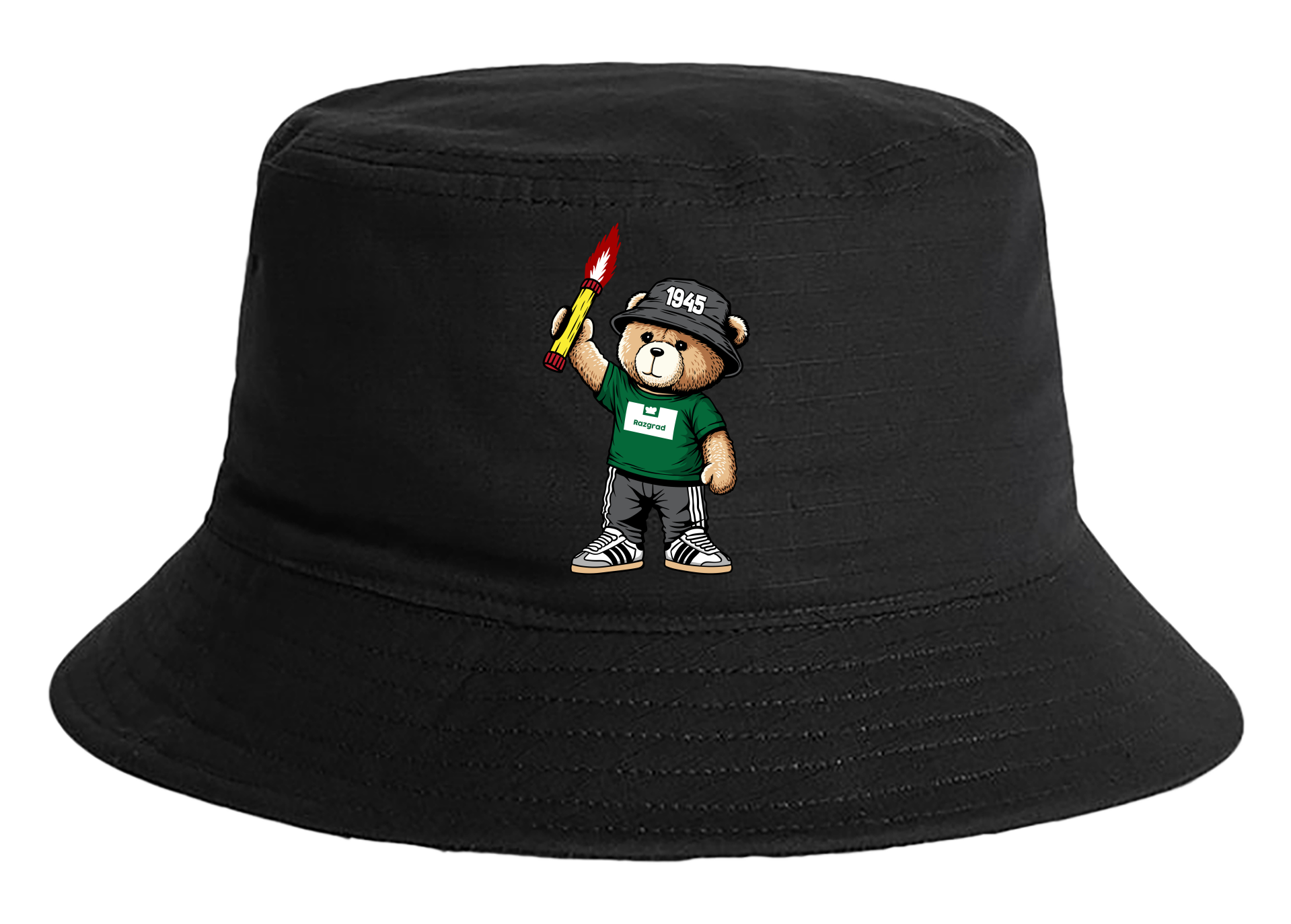 Razgrad 1945  bear bucket hat