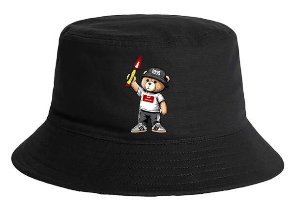 Rzesow 1905 bear bucket hat