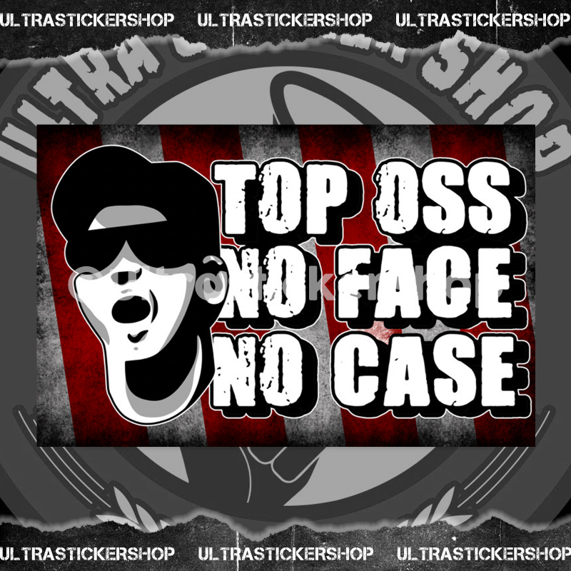 Top Oss no face no case Flag