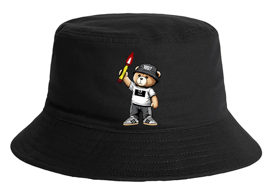 Turin 1897  bear bucket hat