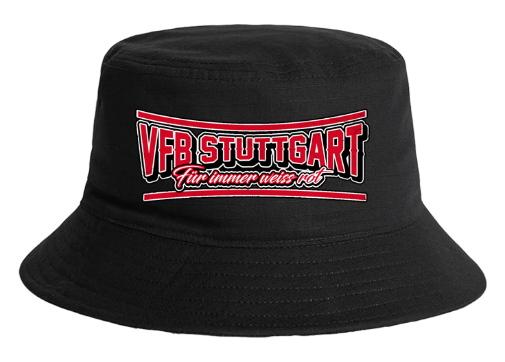 VFB Stuttgart Für Immer weiss rot Bucket hat