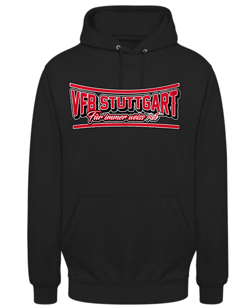 VFB Stuttgart Für Immer weiss rot Hoodie
