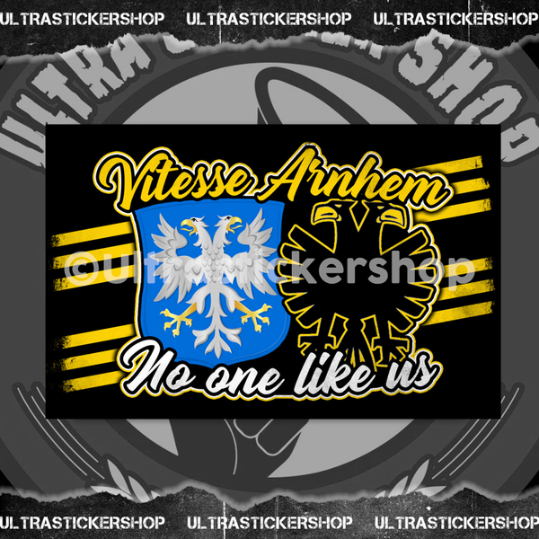 Vitesse Arnhem no one like us Flag