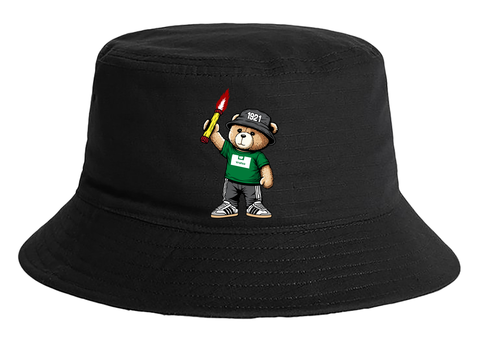 Vratsa 1921 bear bucket hat