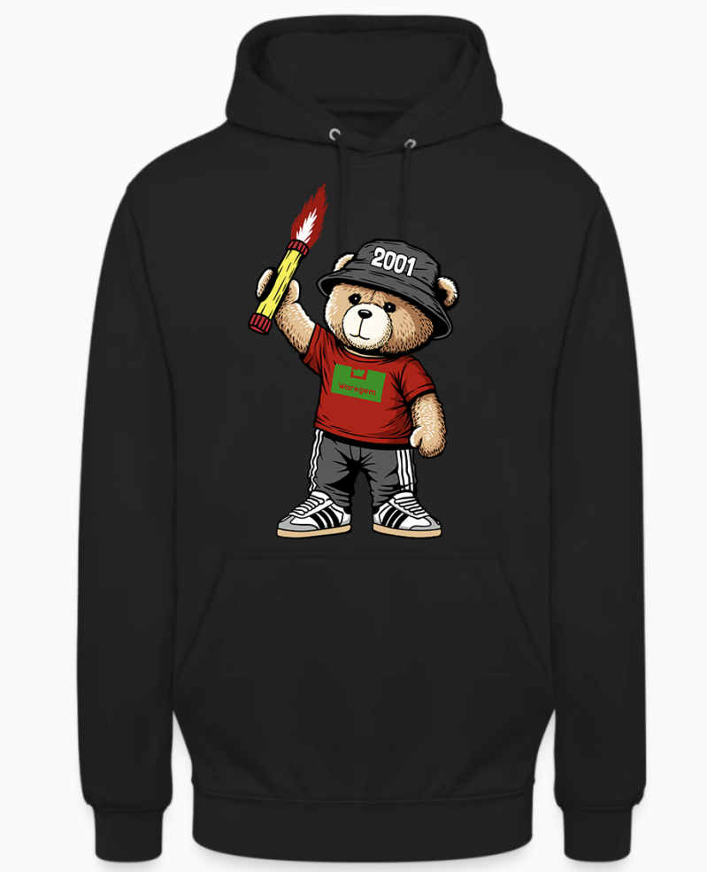 Waregem 2001 bear hoodie