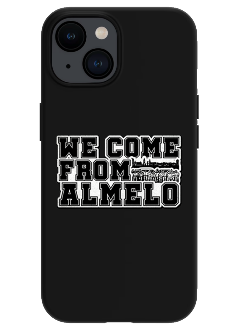 We come from Almelo telefoonhoesje iPhone