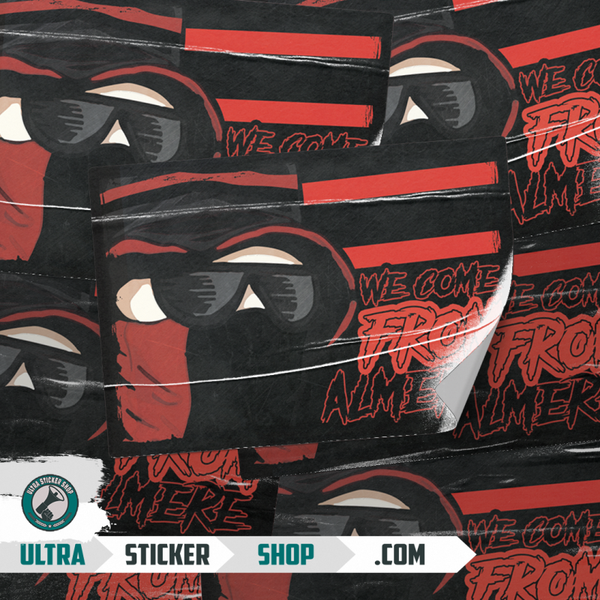 We come from Almere stickers