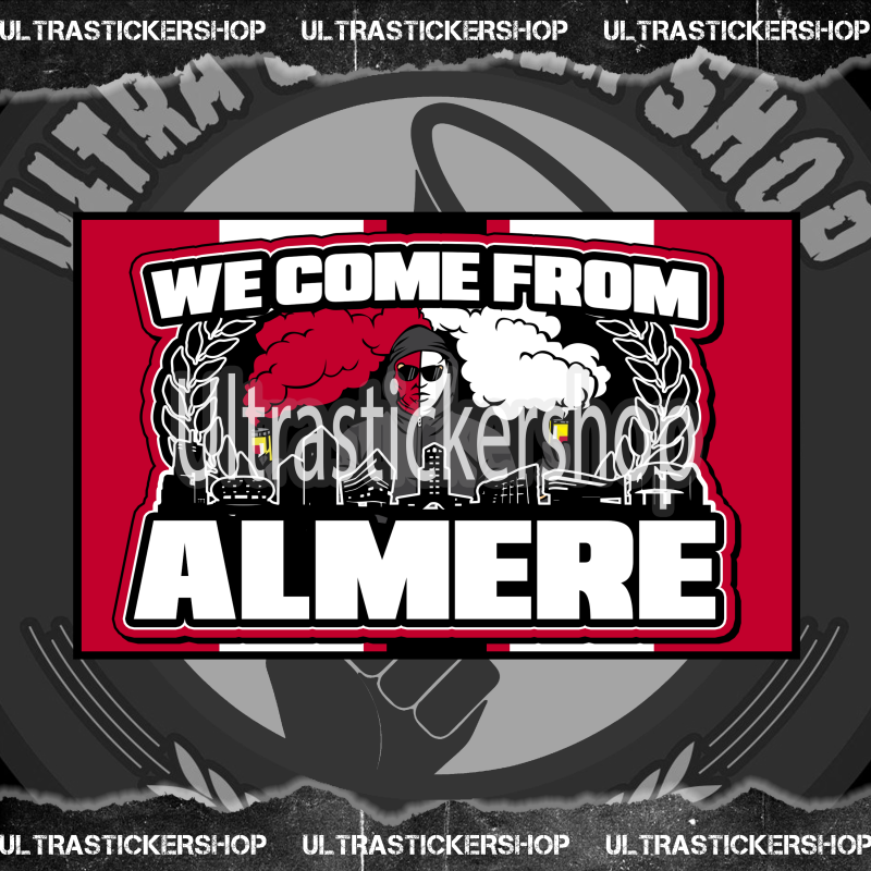 We come from Almere Vlag