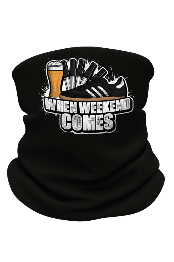 When weekend comes Neckwarmer