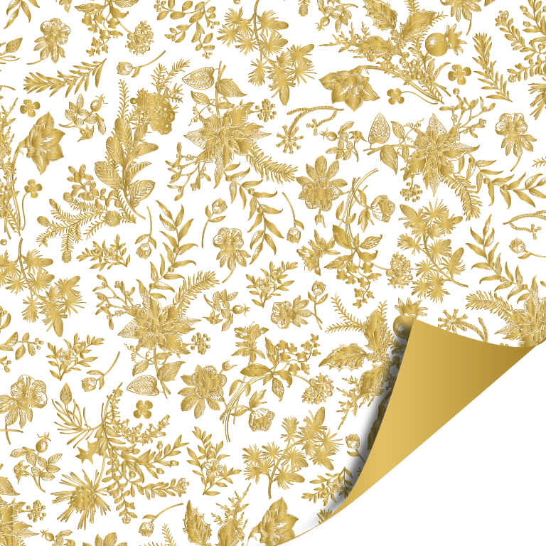 Winter Nature Gold, 70 x 200 cm