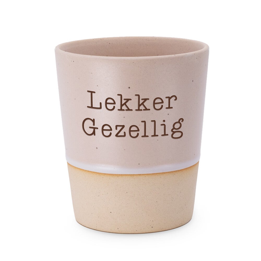 Mok 'Lekker gezellig'