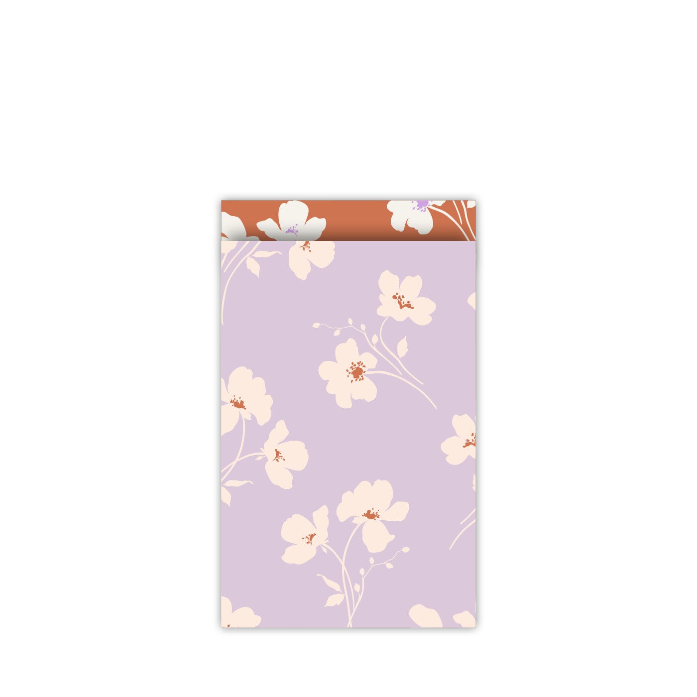 Classic Flowers - Lila, 12 x 19 cm, 5 stuks