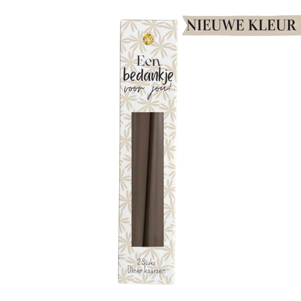 Kaarsen - Een bedankje voor jou