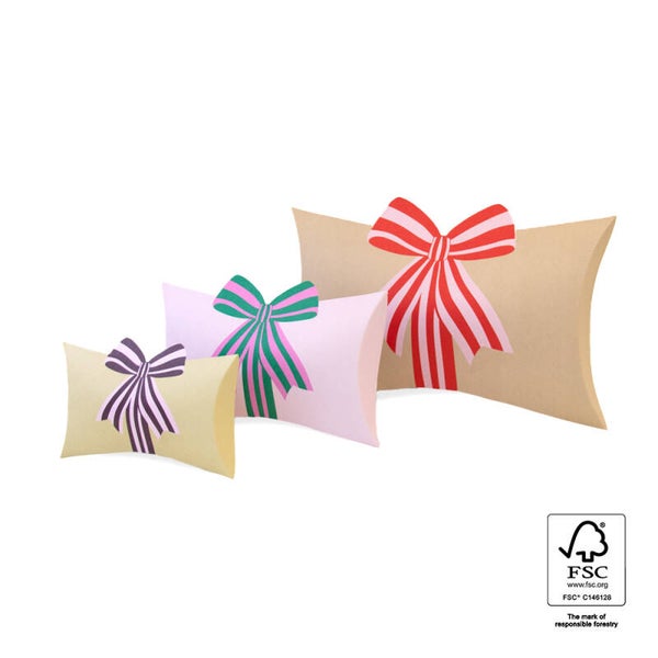 Bow, Kleur Pink, 22 x 15 x 3,7 cm