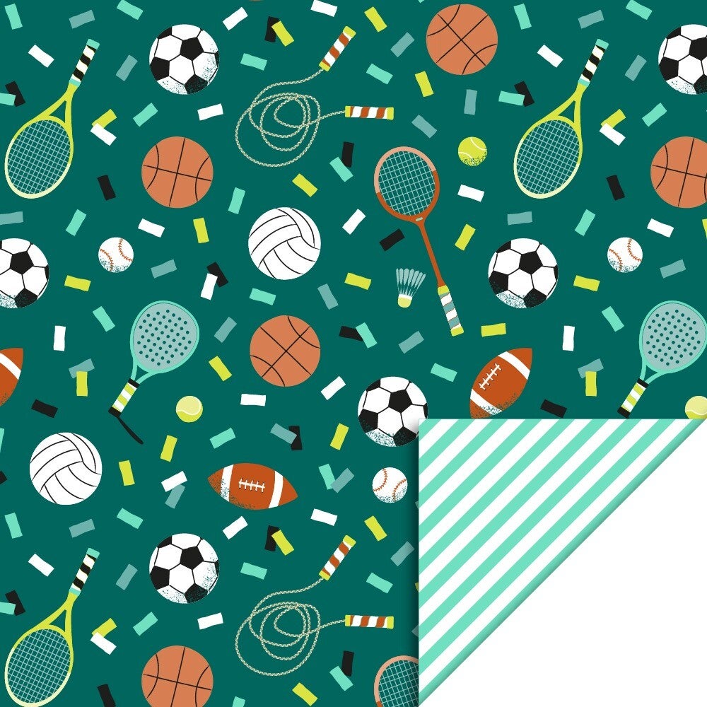 Sports - Stripe Mint, 70 x 300 cm