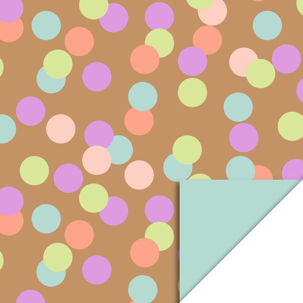 Big Confetti Camel - Pistache, 70 x 300 cm