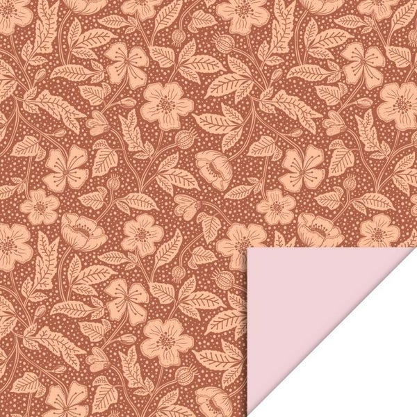 Poppy Chocolate - Pink, 70 x 300 cm