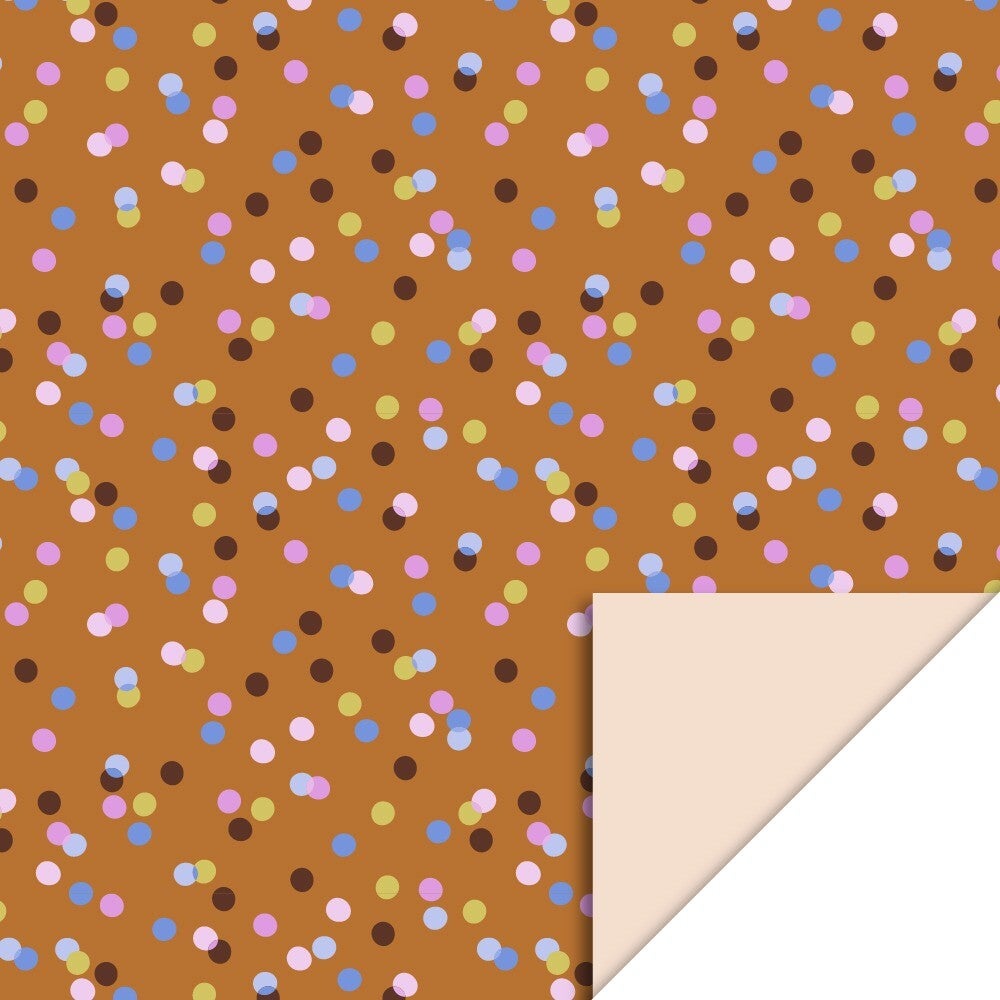 Party Confetti Cider - Peach, 70 x 300 cm