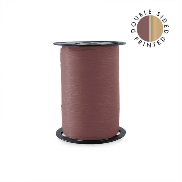 Beet Red - Gold, 10 mm, per 5 meter