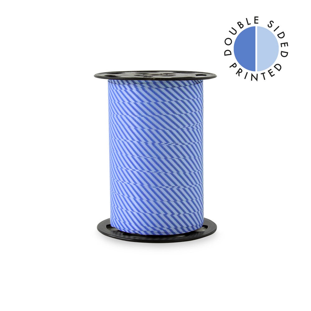 Dark Blue - Stripe, 10 mm, per 5 meter