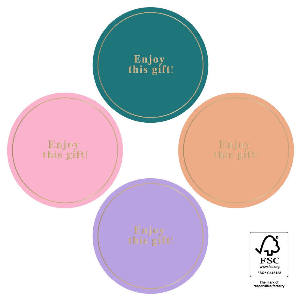 Enjoy This Gift, 55 mm, 8 stuks