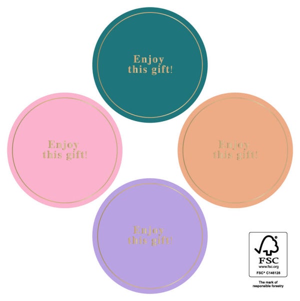 Enjoy This Gift, 55 mm, 8 stuks