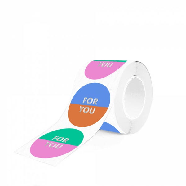 Duo - For You Split Silver, 55 mm, 10 stuks