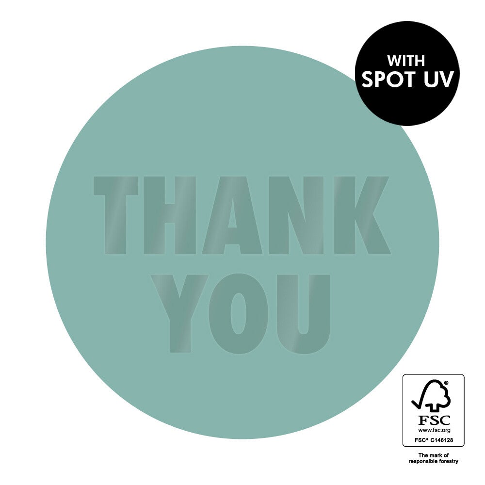 Thank You - Mint, 55 mm, 10 stuks