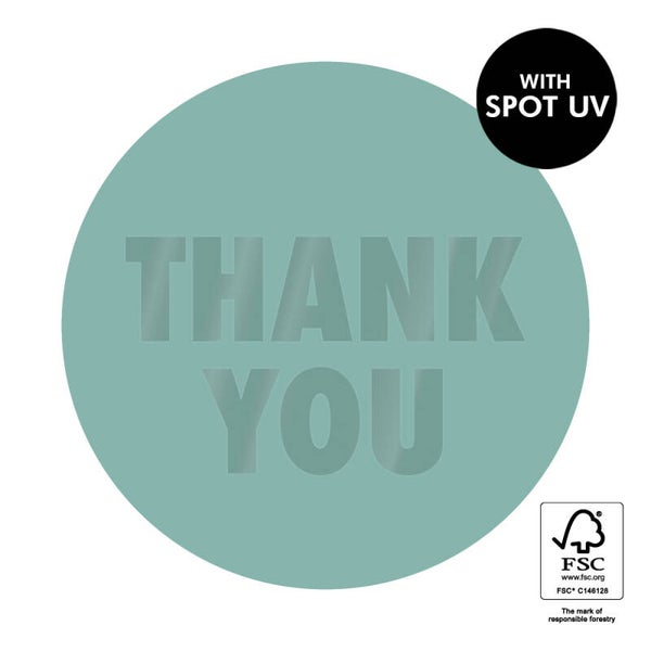 Thank You - Mint, 55 mm, 10 stuks