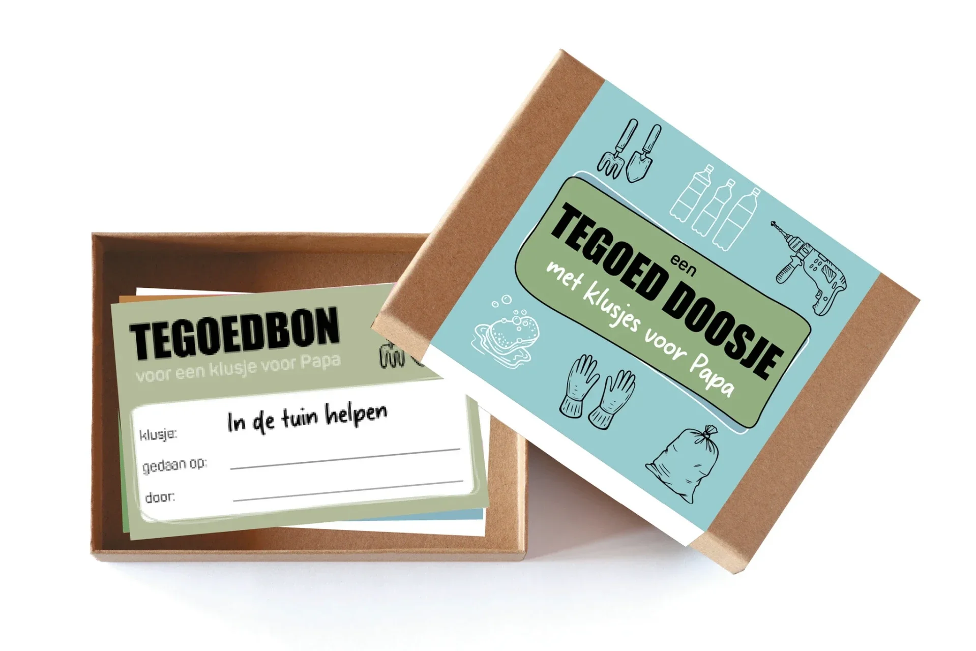 Tegoed Doosje Klusjes Papa